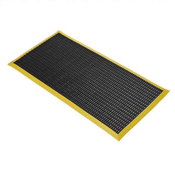 Cross Ribbed Vinyl Workstation PVC Safety Mat 