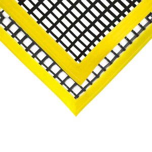 Cross Ribbed Vinyl Workstation PVC Safety Mat 