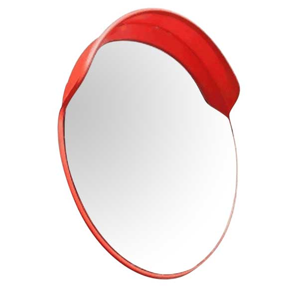 60cm Wide Angle Convex Safety Mirror – HD Plastic Body for Driveway