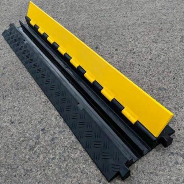 Heavy Duty Rubber Pedestrian Cable Protector Cover