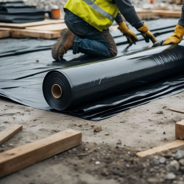 Heavy Duty 1000 Gauge Polythene Damp Proof Membrane
