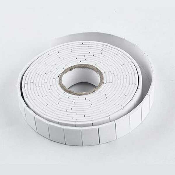 Double Sided Foam Pads High Tack White