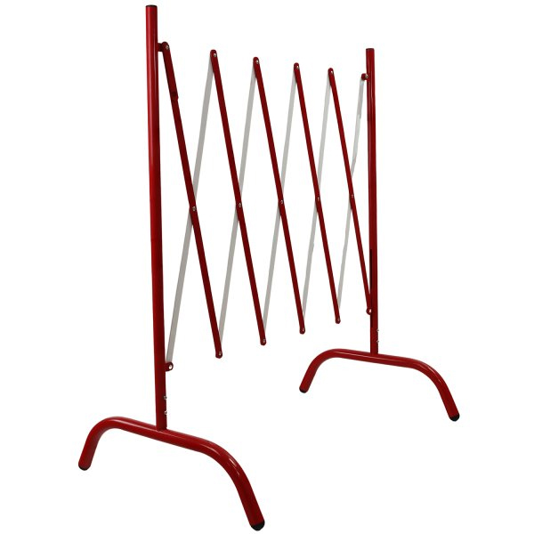 Durable Red and White Long Lasting Expanding Barrier