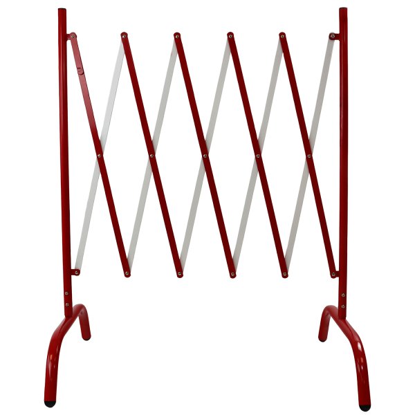 Durable Red and White Long Lasting Expanding Barrier