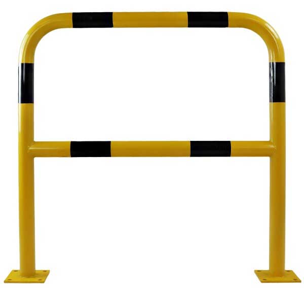 Durable Steel Yellow and Black Protection Barrier