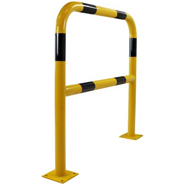 Durable Steel Yellow and Black Protection Barrier
