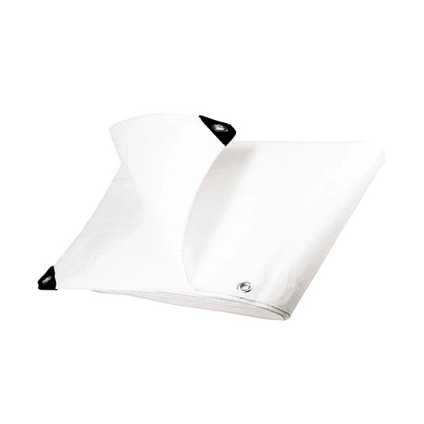 200gsm Super White Waterproof Heavyweight Tarpaulin