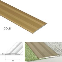 Flat Aluminium Door Thresholds Self Adhesive, Floor Trim