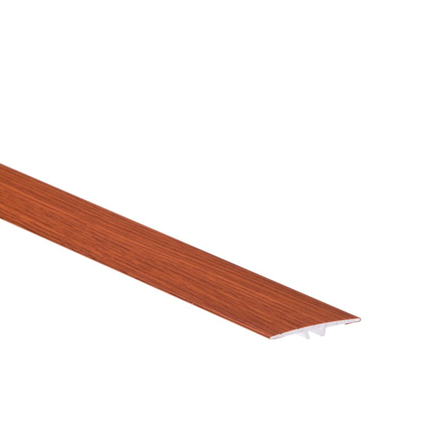 Aluminium Wood Effect Door Thresholds / 35mm Flat Aluminium Wood Effect