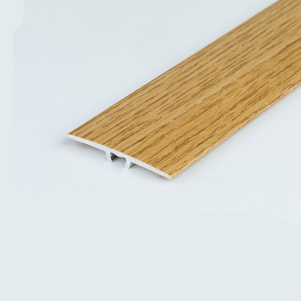 Aluminium Wood Effect Door Thresholds / 35mm Flat Aluminium Wood Effect