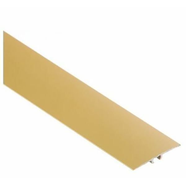Aluminium Wood Effect Door Thresholds / 35mm Flat Aluminium Wood Effect