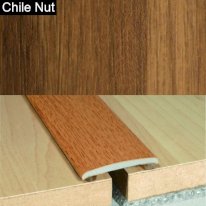 35mm Flat Aluminium Wood Effect Door Threasholds Self Adhesive