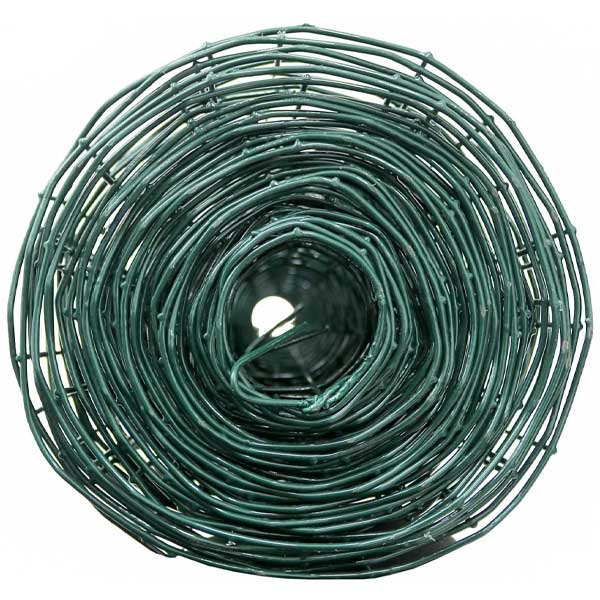 Green Galvanised Steel Wire Mesh Garden Fencing with PVC Coating