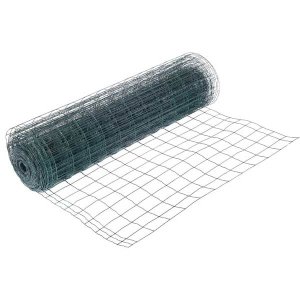 Green Galvanised Steel Wire Mesh Garden Fencing with PVC Coating