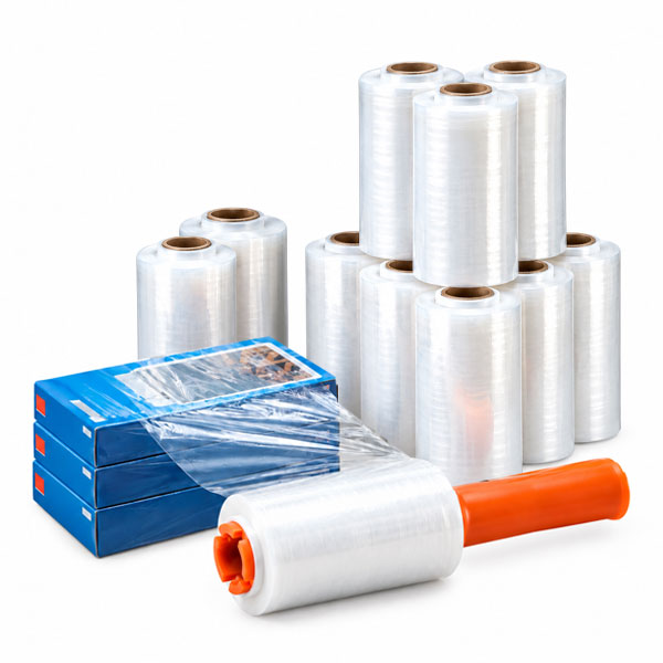 Small Handy Wrap Stretch Film Rolls for Storage and Easy Handling
