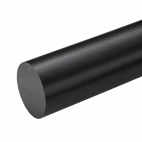 HDPE Plastic Rod Black 60mm Dia