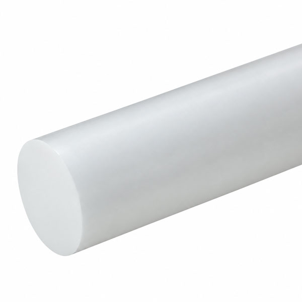 HDPE Plastic Rod Natural 200mm Dia
