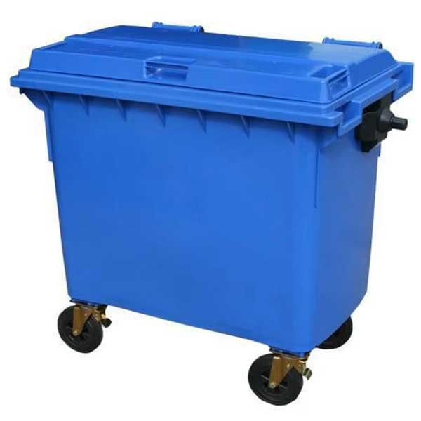Heavy-Duty 1100L Wheelie Bin & Accessories