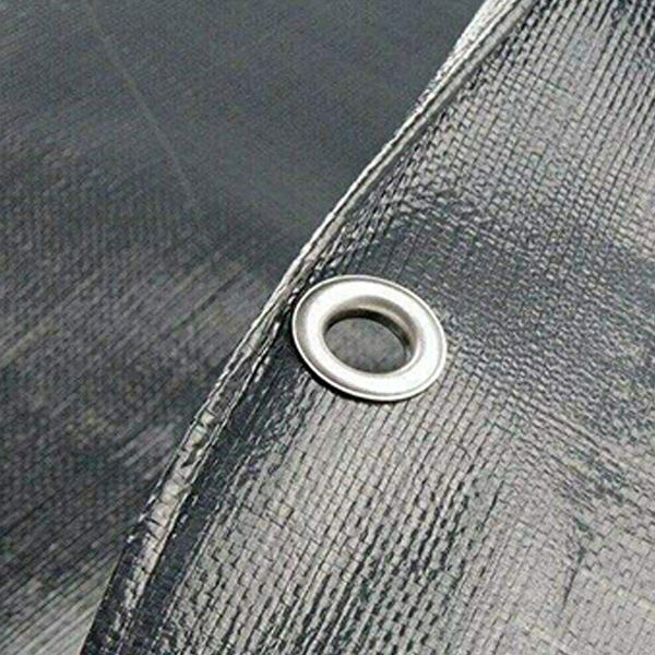Heavy Duty 200 GSM  Reinforced Waterproof Tarpaulin Cover with 4 Tarp Clips