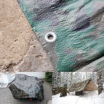 90 GSM Camouflage Tarpaulin – Heavy-Duty, Waterproof Outdoor Tarp