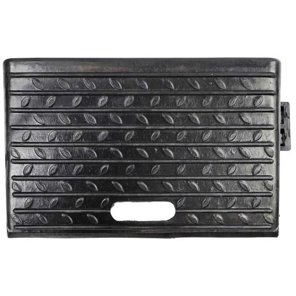 Heavy Duty Black Rubber Kerb Ramp for Vehicle Access
