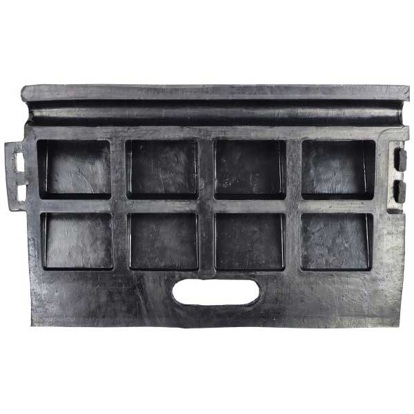 Heavy Duty Black Rubber Kerb Ramp for Vehicle Access