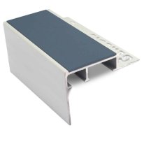 Heavy-Duty Aluminium Tile-In Nosing – Slip-Resistant Stair Edge Profile