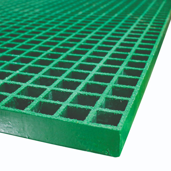Heavy Duty GRP Grating Non Slip Green