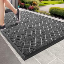 Heavy Duty Entry Outdoor Rugs Durable Front Non Slip Backing Door Mats 