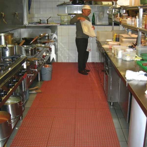 Anti-Slip Food Processing Matting – Fat & Oil Resistant PVC