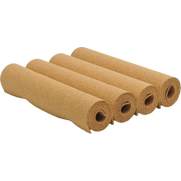 Underlay / HIGH Density Natural Cork Rolls Underlay Pack Of 4 Rolls