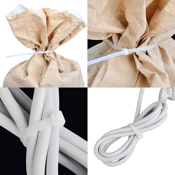 Releasable Cable Ties for Secure Cable Management (Pack of 100)