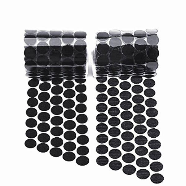 High Tack Rubber Adhesive Hook and Loop Fastener Coins