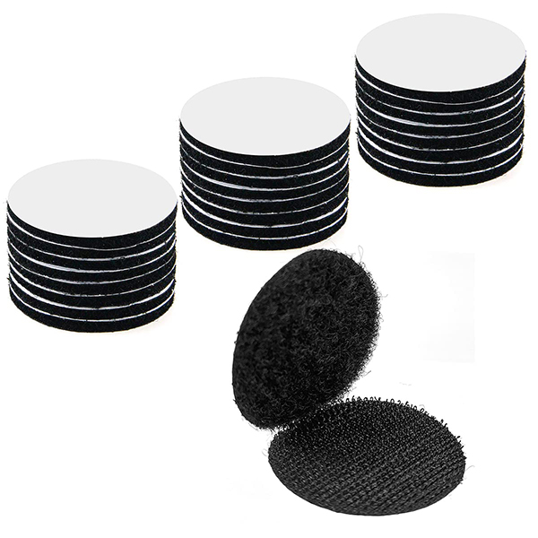 High Tack Rubber Adhesive Hook and Loop Fastener Coins