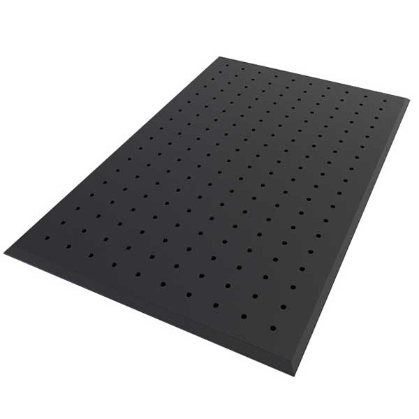 Commercial Hygienic Mat with Holes & Anti-Fatigue Design