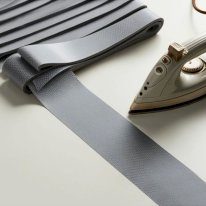 Iron On Fabric Reflective Hi Visibility Silver Tape