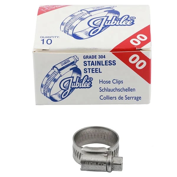 Jubilee Clip Stainless Steel - Box of 10