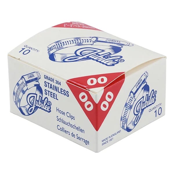 Jubilee Clip Stainless Steel - Box of 10