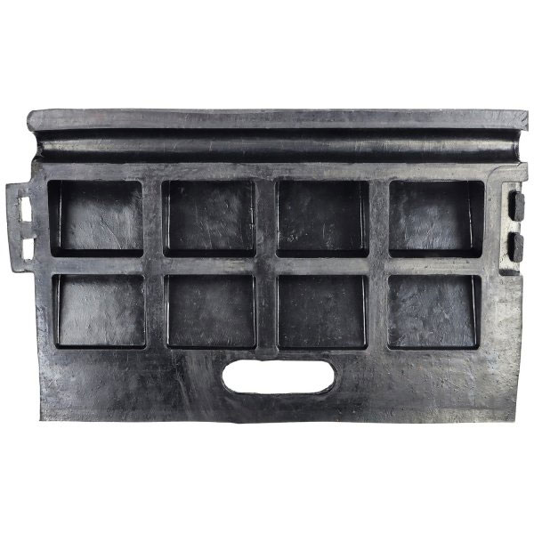 Pair of Portable Rubber Kerb Ramps for Easy Vehicle Access
