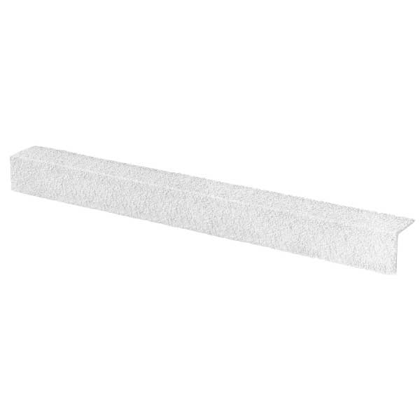 Medium Grit Stair Nosing Cover 55mm x 55mm Anti-Slip - White