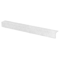 Medium Grit Stair Nosing Cover 55mm x 55mm Anti-Slip - White