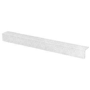 Medium Grit Stair Nosing Cover 55mm x 55mm Anti-Slip - White