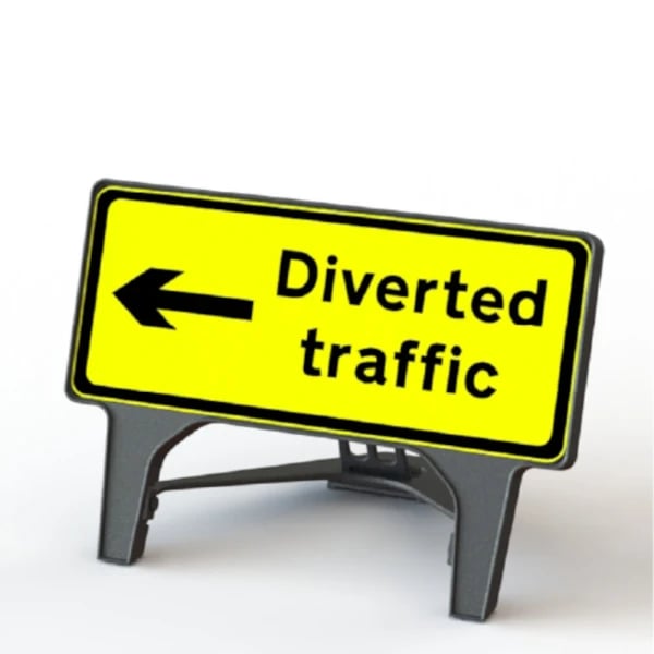 Melba Q-Sign - Diverted Traffic