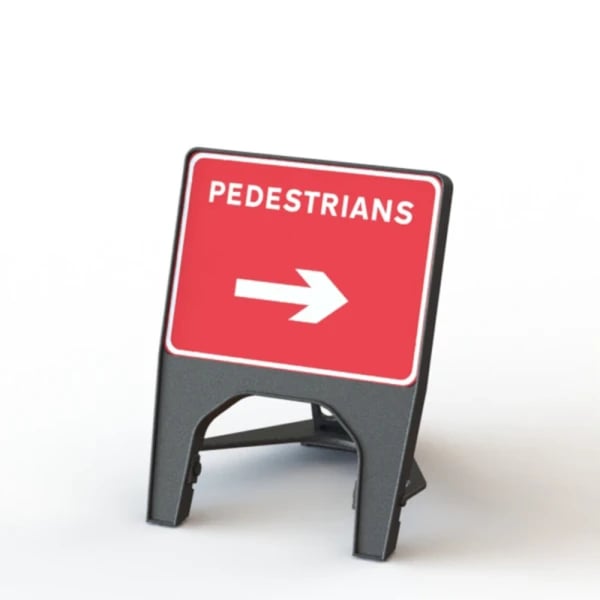 Melba Q-Sign - Pedestrians  - 600 x 450mm