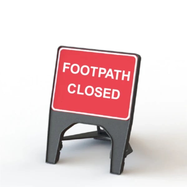 Melba Q-Sign Footpath / Footway - 600 x 450mm
