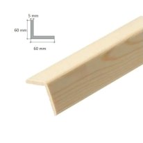 Moulding Beading Angle Pine Corner 2.4m Long Trim Wooden Timber Edging