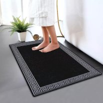 Non Slip Water Absorbent Bathroom Rug Moisture Proof Bath Mat