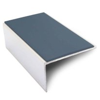56mm x 32mm Aluminium Stair Nosing with Non-Slip PVC Insert