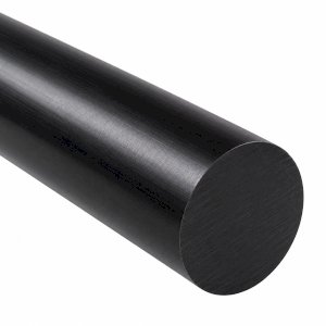 Nylon 6 Plastic Rod Black 30mm Dia
