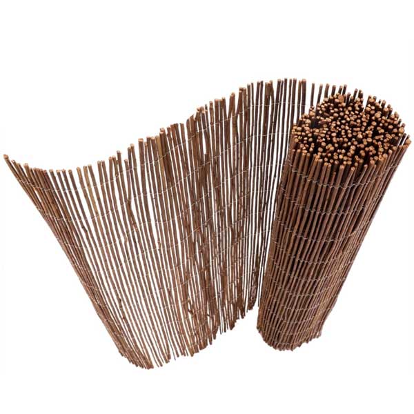 Natural Willow Outdoor Fence Screen with Garden Roll Screening
